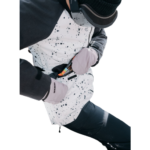BURTON LALIK WOMEN SNOW JACKET STOUT WHITE SPATTER TRUE BLACK - Image 6