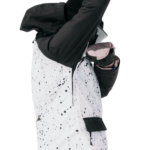 BURTON LALIK WOMEN SNOW JACKET STOUT WHITE SPATTER TRUE BLACK - Image 5
