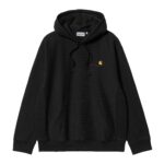 CARHARTT WIP AMERICAN SCRIPT HOODIE BLACK