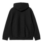 CARHARTT WIP AMERICAN SCRIPT HOODIE BLACK - Image 2