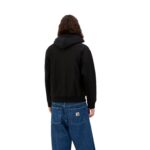 CARHARTT WIP AMERICAN SCRIPT HOODIE BLACK - Image 5