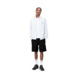 CARHARTT WIP AMERICAN SCRIPT SWEAT SHORT BLACK - Image 3