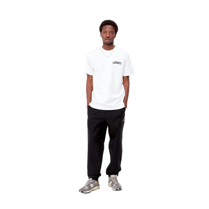 CARHARTT WIP AMERICAN SCRIPT JOGGING PANT BLACK - Image 4