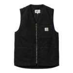 CARHARTT WIP ARBOR VEST JACKET AGED CANVAS BLACK