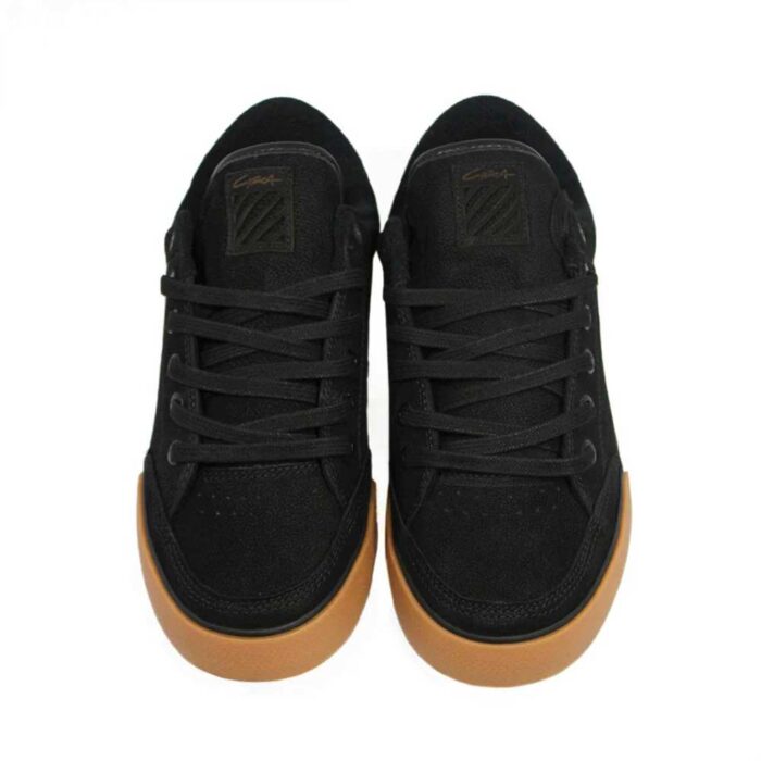 CIRCA AL 50 SE SHOES BLACK GUM PREMIUM TEXTURED LEATHER - Image 2