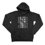 CIRCA BROKEN HOODIE BLACK