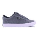 CIRCA CERO SHOES DARK SHADOW BLACK WHITE SUEDE