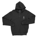 CIRCA LOPEZ 50 ZIP HOODIE BLACK WHITE