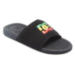 DC BOLSA SANDALS BLACK BLACK RED