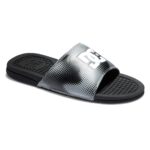 DC BOLSA SANDALS BLACK GREY WHITE