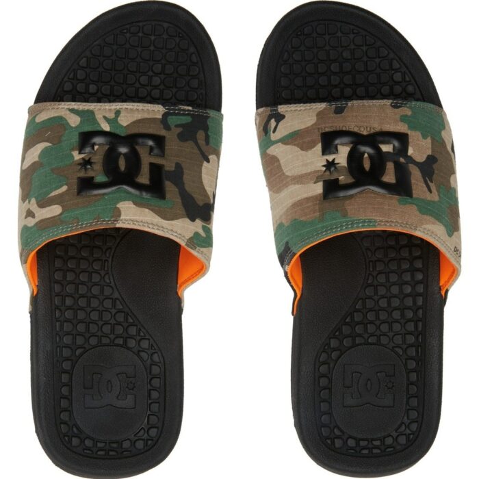 DC BOLSA SLIDES BLACK MILITARY CAMO - Image 3