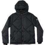DC BOYS PASSAGE PUFFER JACKET BLACK