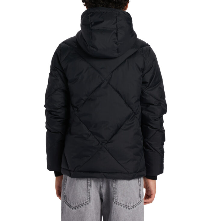 DC BOYS PASSAGE PUFFER JACKET BLACK - Image 4
