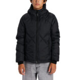 DC BOYS PASSAGE PUFFER JACKET BLACK - Image 5