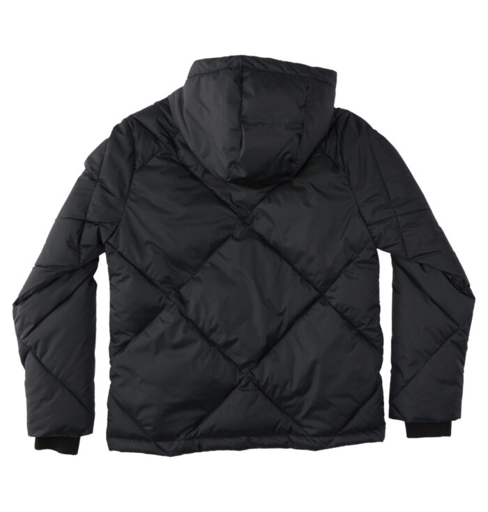 DC BOYS PASSAGE PUFFER JACKET BLACK - Image 2