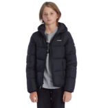DC BOYS SQUARE UP PUFFER 2 JACKET BLACK - Image 5