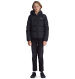 DC BOYS SQUARE UP PUFFER 2 JACKET BLACK - Image 6