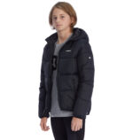 DC BOYS SQUARE UP PUFFER 2 JACKET BLACK - Image 7