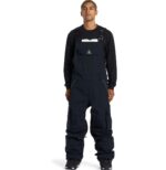 DC BRIGADE 45K BIB SNOWBOARD PANT BLACK