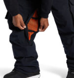 DC BRIGADE 45K BIB SNOWBOARD PANT BLACK - Image 4