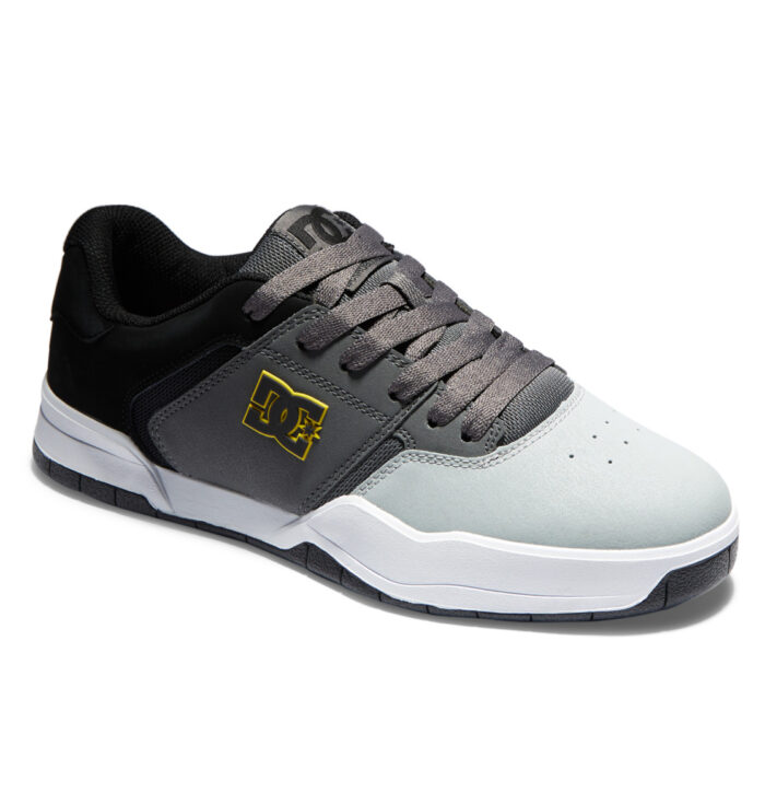 DC CENTRAL SHOES BLACK GREY YELLOW - Image 2