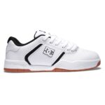 DC CENTRAL SHOES WHITE BLACK GUM