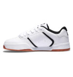 DC CENTRAL SHOES WHITE BLACK GUM - Image 3
