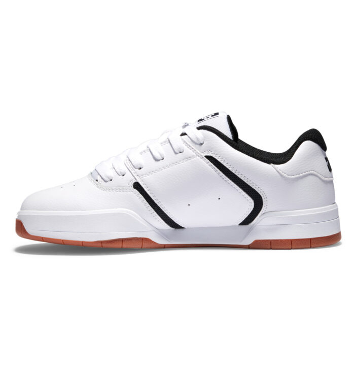 DC CENTRAL SHOES WHITE BLACK GUM - Image 3