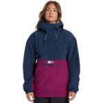 DC CHALET ANORAK WOMEN SNOW JACKET DRESS BLUES