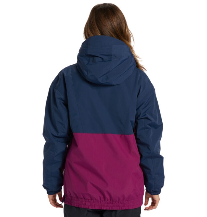 DC CHALET ANORAK WOMEN SNOW JACKET DRESS BLUES - Image 2