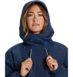 DC CHALET ANORAK WOMEN SNOW JACKET DRESS BLUES - Image 5