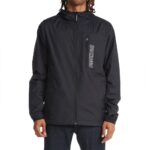 DC DAGUP PACK WATER RESISTANT WINDBREAKER BLACK