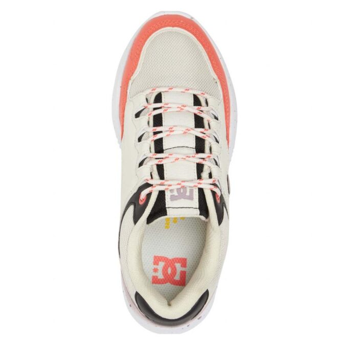 DC DECEL SHOES BLACK PURPLE ORANGE - Image 3