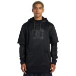DC DRYDEN SNOW HOODIE BLACK