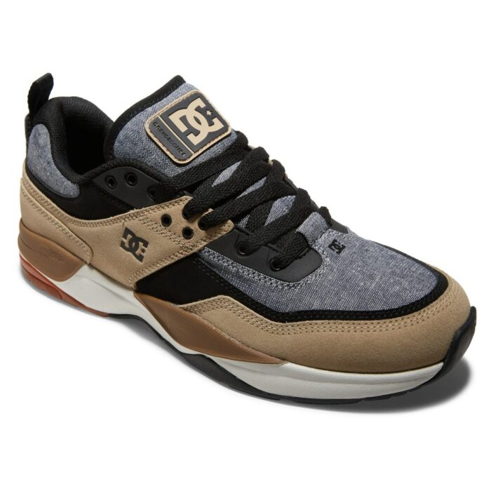 DC E TRIBEKA SE SHOES BLACK TAN - Image 4