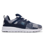 DC HEATHROW TX LE SHOES BLUE BLUE WHITE