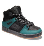 DC KIDS PURE HIGH TOP WNT BOOTS DARK GREEN - Image 2