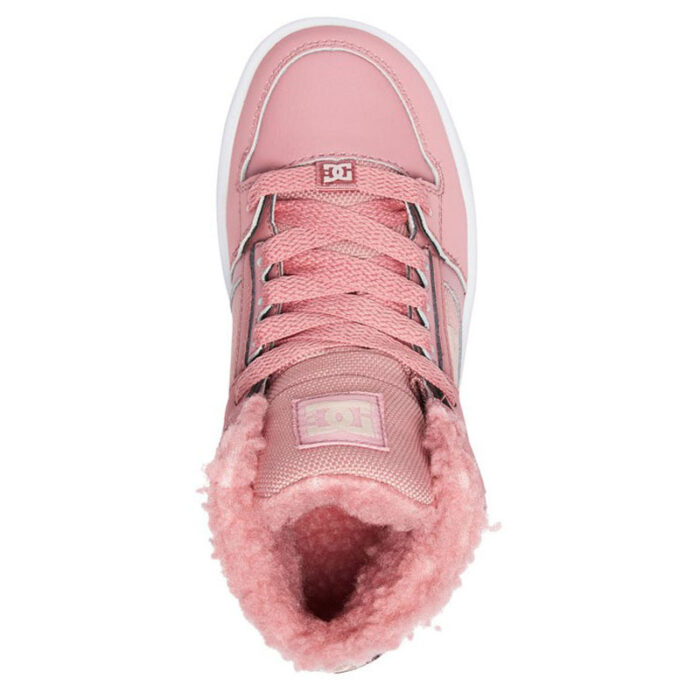 DC KIDS PURE HIGH TOP WNT BOOTS ROSE - Image 3