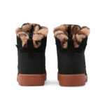DC MANTECA 4 WOMEN BOOTS DK CHOCOLATE LEOPARD - Image 5