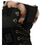 DC MANTECA 4 WOMEN BOOTS DK CHOCOLATE LEOPARD - Image 6