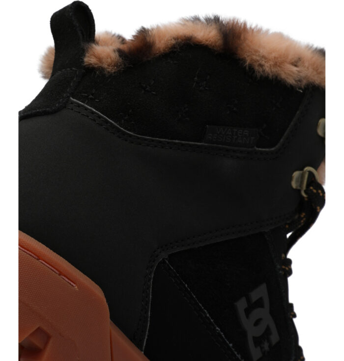 DC MANTECA 4 WOMEN BOOTS DK CHOCOLATE LEOPARD - Image 7