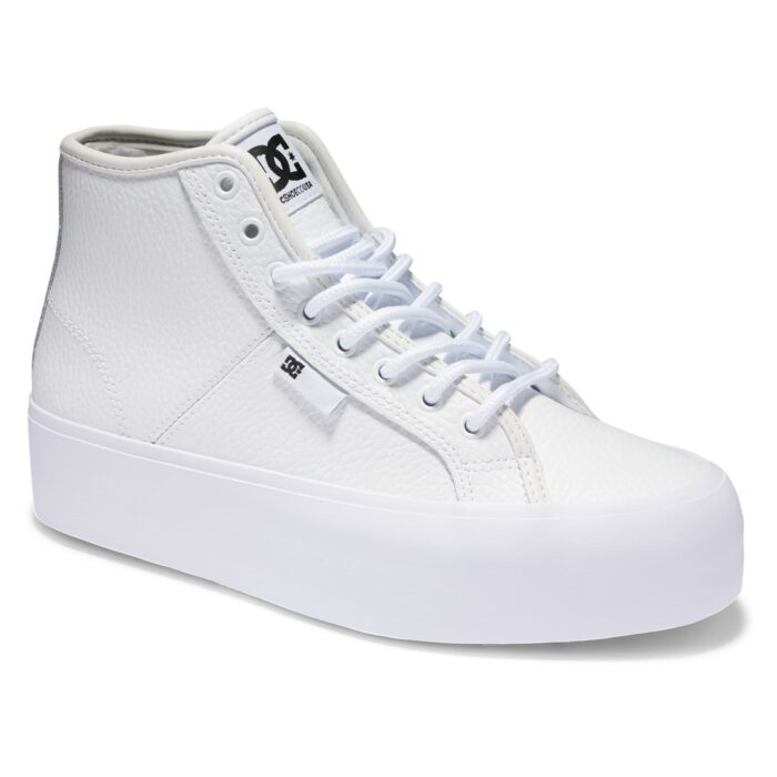 DC MANUAL HI WNT HIGH TOP SHOES WHITE WHITE - Image 2