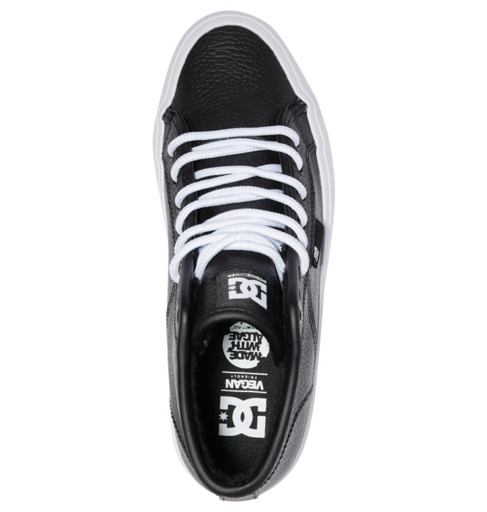 DC MANUAL HI WNT HIGH TOP SHOES BLACK WHITE - Image 4