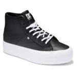 DC MANUAL HI WNT HIGH TOP SHOES BLACK WHITE - Image 2