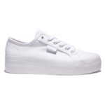 DC MANUAL PLATFORM SHOES WHITE WHITE