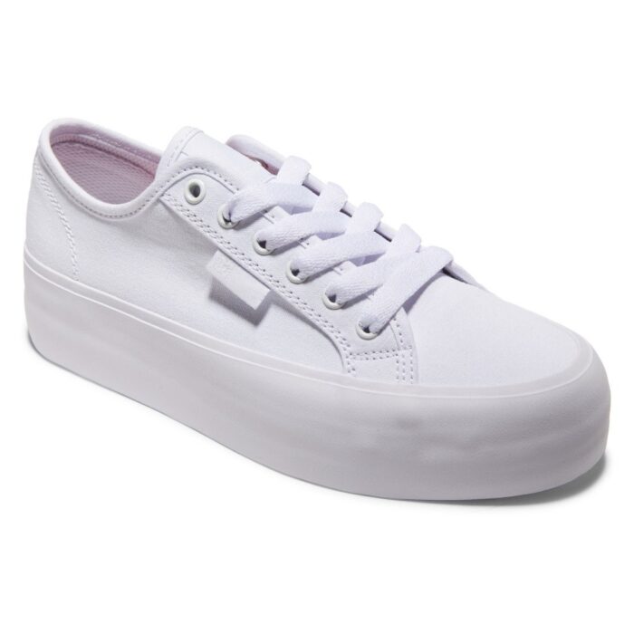 DC MANUAL PLATFORM SHOES WHITE WHITE - Image 2