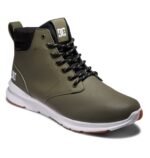 DC MASON 2 SHOES OLIVE WHITE - Image 2