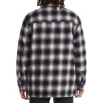 DC MAYHEM SHIRT BLACK SHADOW PLAID - Image 3
