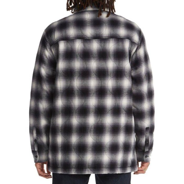 DC MAYHEM SHIRT BLACK SHADOW PLAID - Image 3