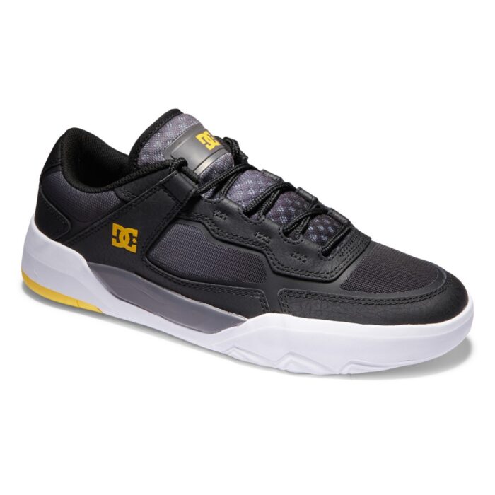 DC METRIC SHOES BLACK GREY YELLOW - Image 2